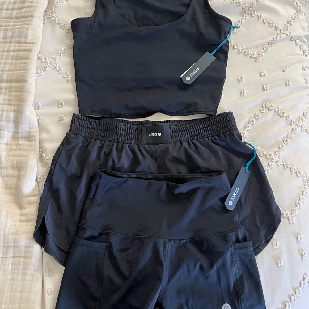 Stance Black Workout Set